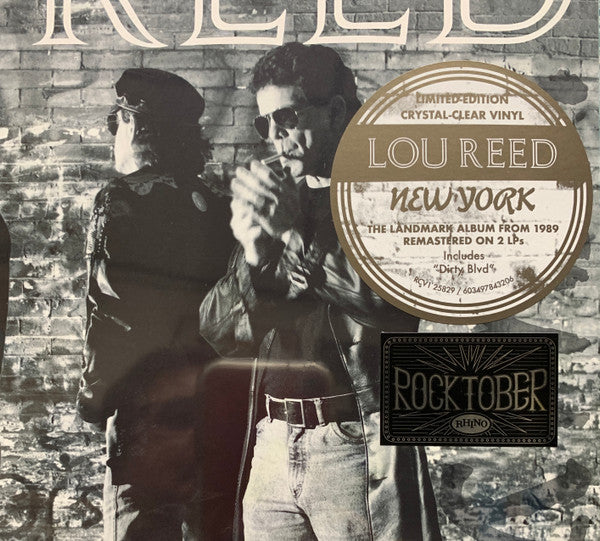 Lou Reed : New York (2xLP, Album, Ltd, RE, RM, Cle)