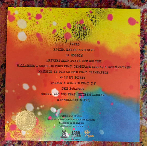DJ Muggs, Flee Lord : Rammellzee (LP, Album, Ltd)