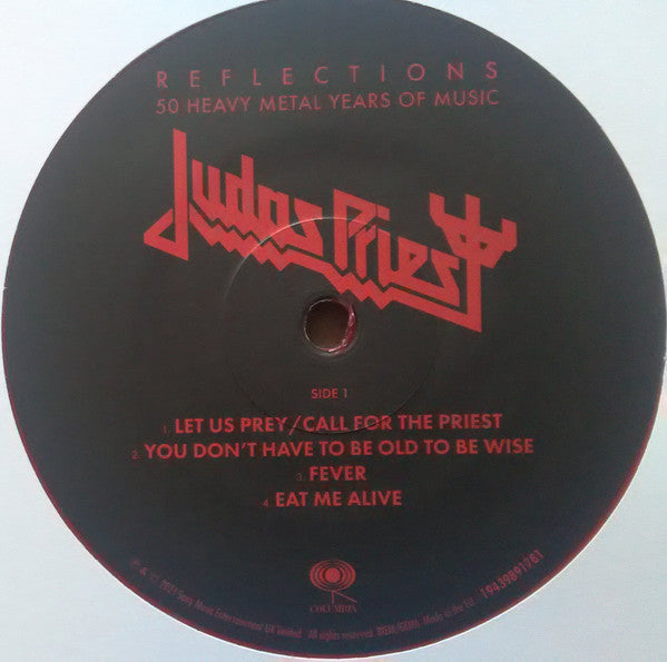 Judas Priest : Reflections - 50 Heavy Metal Years Of Music (2xLP, Comp, Red)