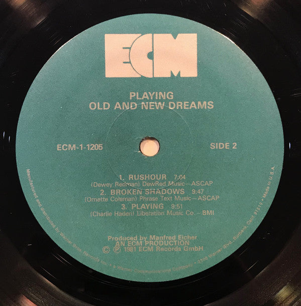 Old And New Dreams : Playing (LP, Album)