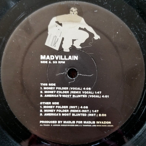 Madvillain : Money Folder / America's Most Blunted (12", Single)
