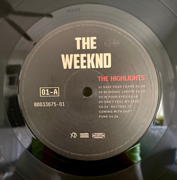 The Weeknd : The Highlights (2xLP, Comp)