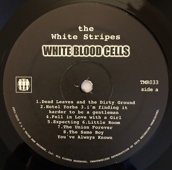 The White Stripes : White Blood Cells (LP, Album, RE, 180)