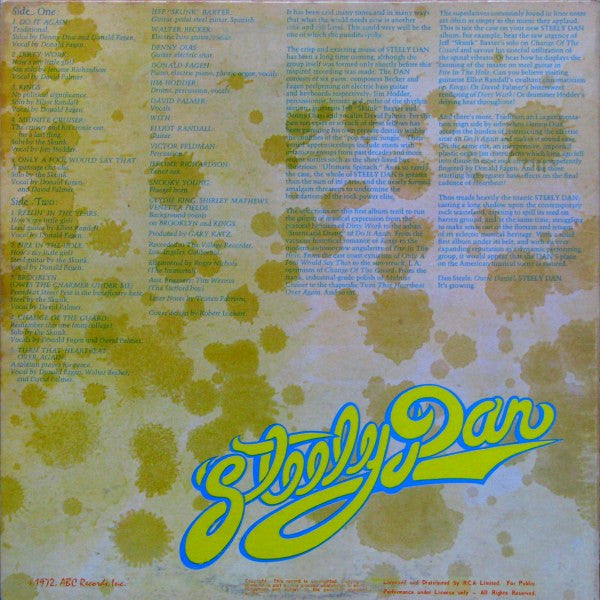 Steely Dan : Can't Buy A Thrill (LP, Album, Gat)