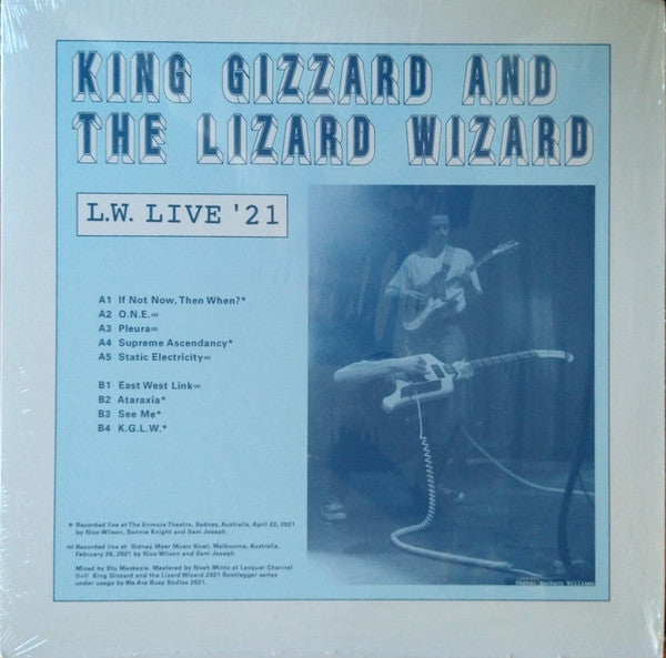 King Gizzard And The Lizard Wizard : L.W. Live '21 (LP, Comp, Cle)