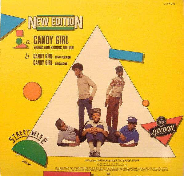 New Edition : Candy Girl (12", Single)