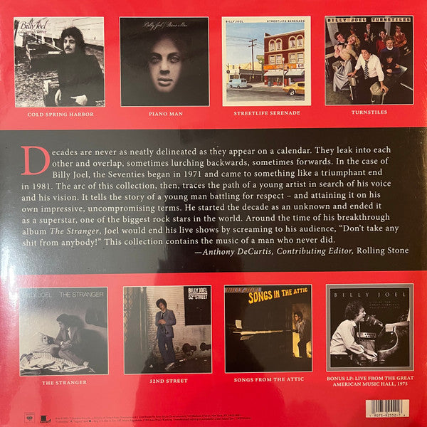 Billy Joel : The Vinyl Collection, Vol. 1 (LP, Album, RE + LP, Album, RE + LP, Album, RE + LP)