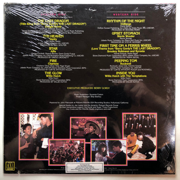 Various : Berry Gordy's The Last Dragon - Original Motion Picture Soundtrack (LP, Album, Comp)