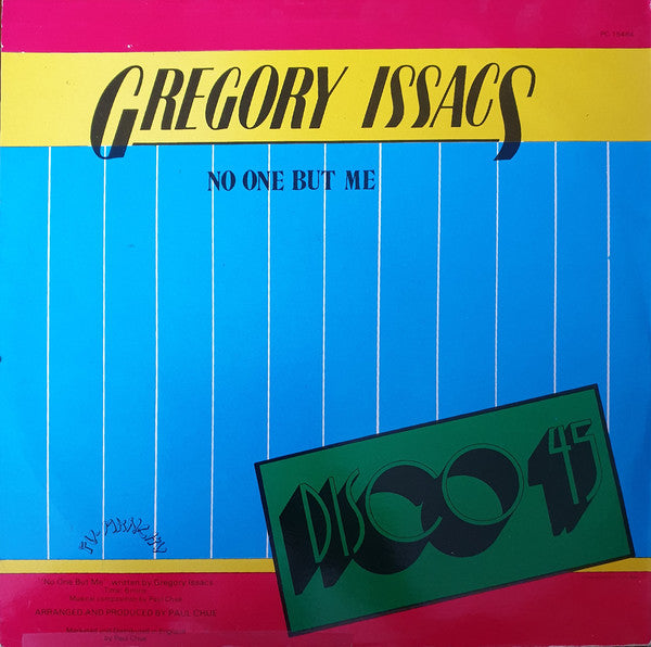 Gregory Issacs* / Bagga Walker* & Pabla Black* : No One But Me (12", Single)