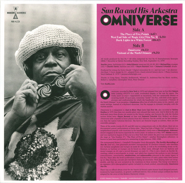 Sun Ra And His Arkestra* : Omniverse (LP, Album, RE, Pur)