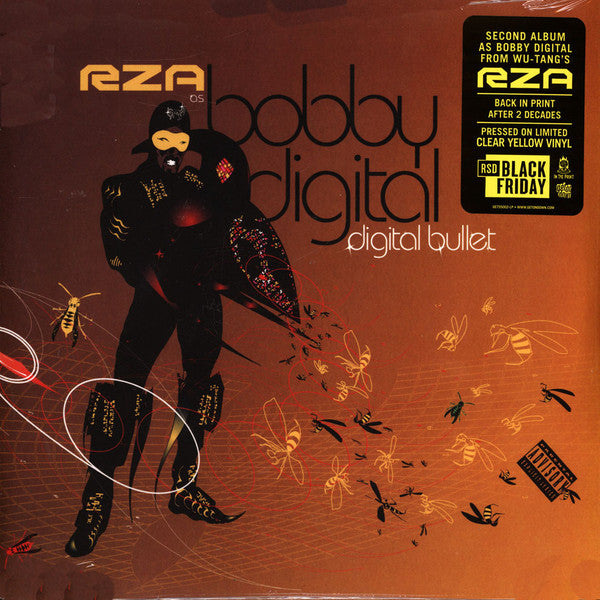 RZA As Bobby Digital : Digital Bullet (2xLP, Album, Ltd, Yel)