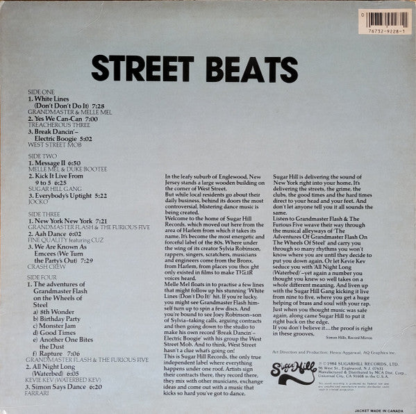 Various : Street Beats (2xLP, Comp, Glo)