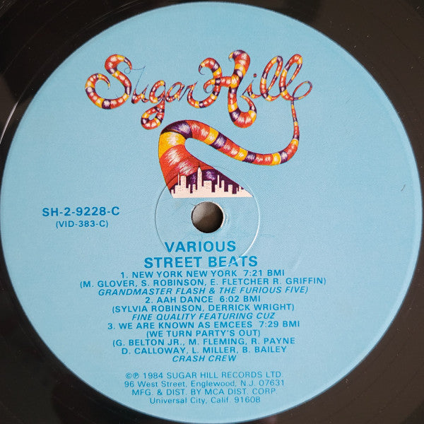 Various : Street Beats (2xLP, Comp, Glo)