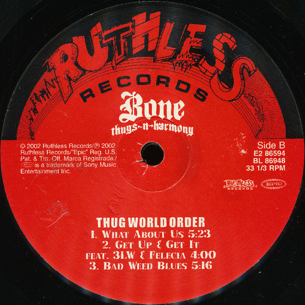 Bone Thugs-N-Harmony : Thug World Order (2xLP, Album)