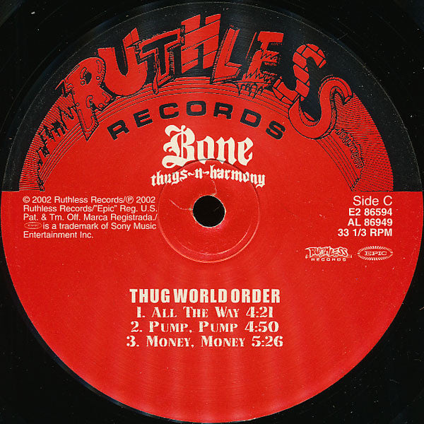 Bone Thugs-N-Harmony : Thug World Order (2xLP, Album)