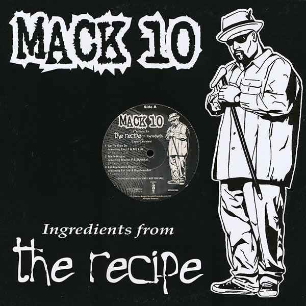 Mack 10 : Ingredients From The Recipe (12", Promo, Smplr)