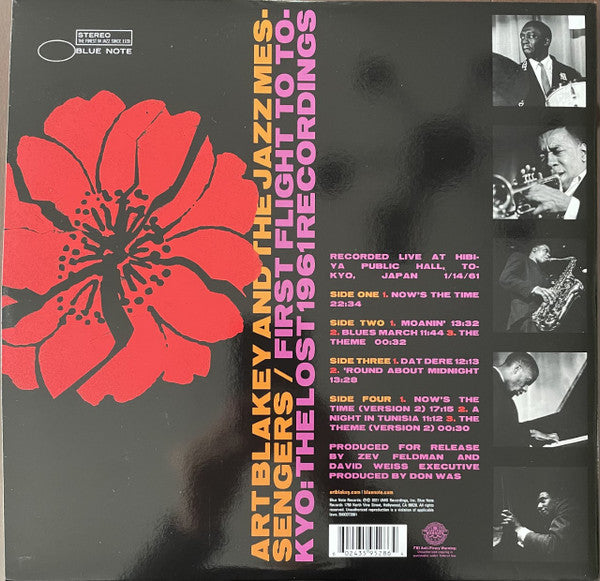 Art Blakey & The Jazz Messengers : First Flight To Tokyo: The Lost 1961 Recordings (2xLP, Album, Mono, Ltd, 180)