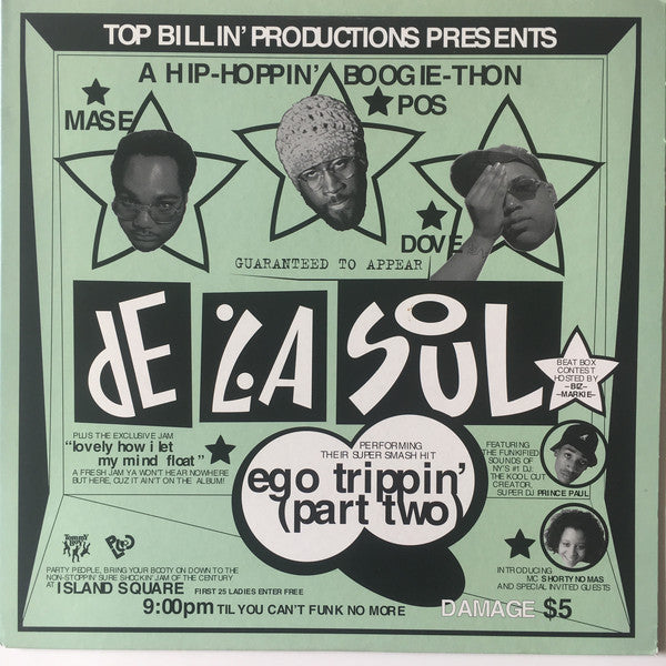 De La Soul : Ego Trippin' (Part Two) (12", Single)
