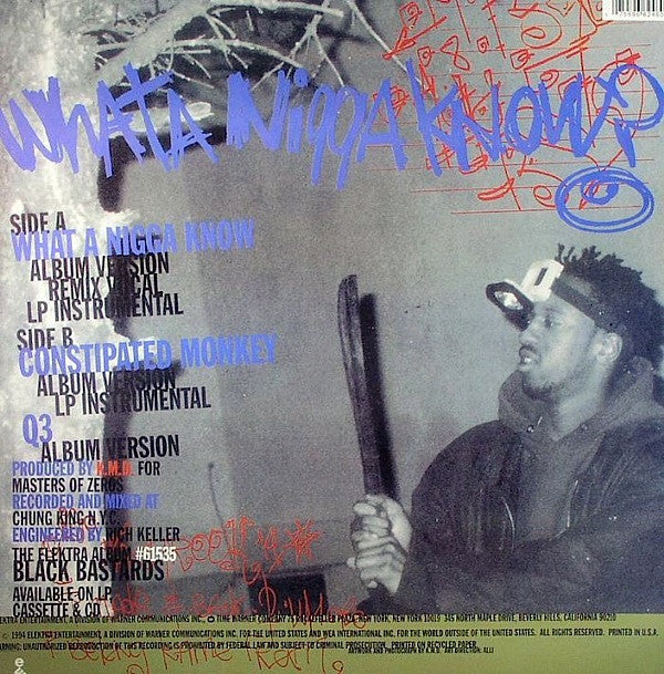 KMD : What A Nigga Know? (12")