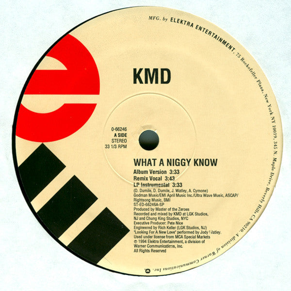 KMD : What A Nigga Know? (12")