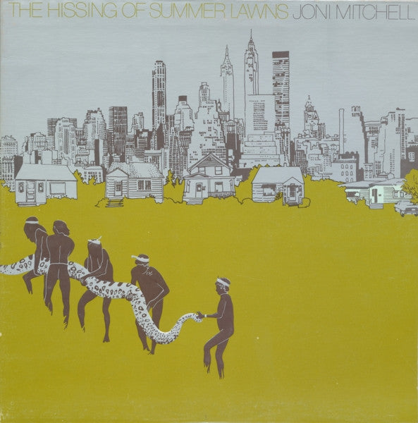 Joni Mitchell : The Hissing Of Summer Lawns (LP, Album, Gat)