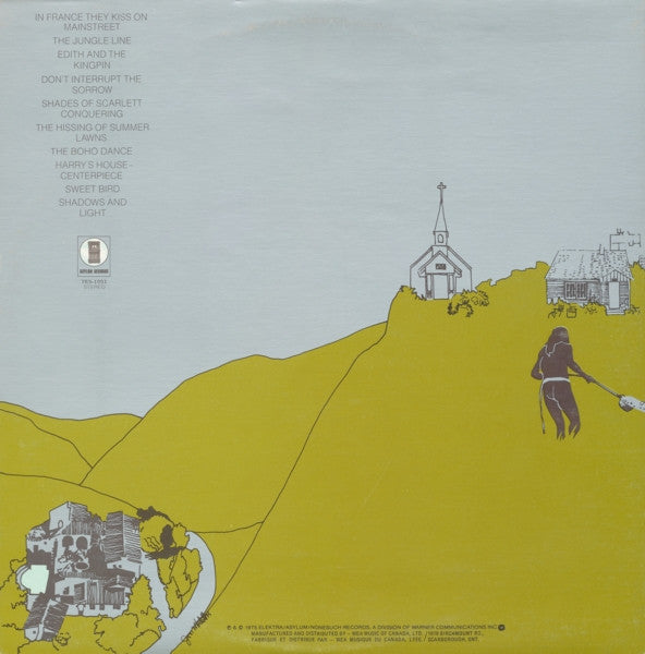 Joni Mitchell : The Hissing Of Summer Lawns (LP, Album, Gat)