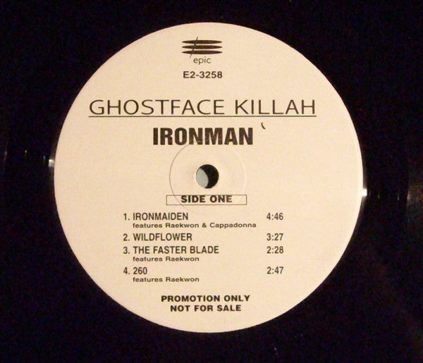 Ghostface Killah : Ironman (2xLP, Album, Promo)