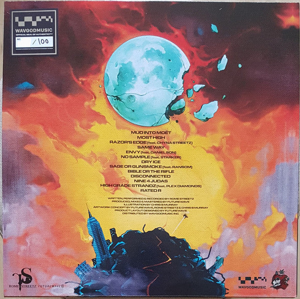 Rome Streetz, Futurewave (2) : Razor's Edge (LP, Album, Num, Sup)