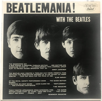 The Beatles : Beatlemania! With The Beatles (LP, Album, Mono, Rai)