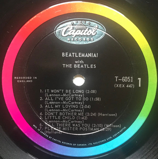 The Beatles : Beatlemania! With The Beatles (LP, Album, Mono, Rai)