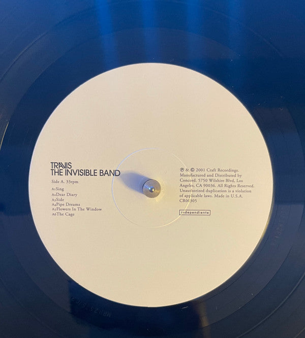 Travis : The Invisible Band (LP, Album, Ltd, RE, Gre)