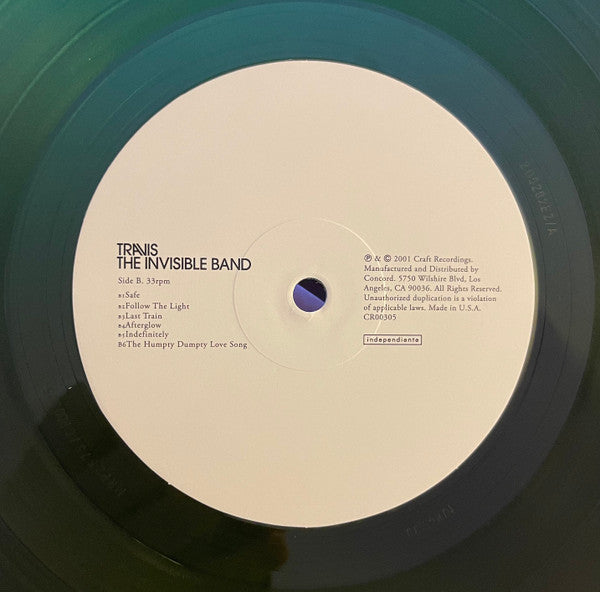 Travis : The Invisible Band (LP, Album, Ltd, RE, Gre)