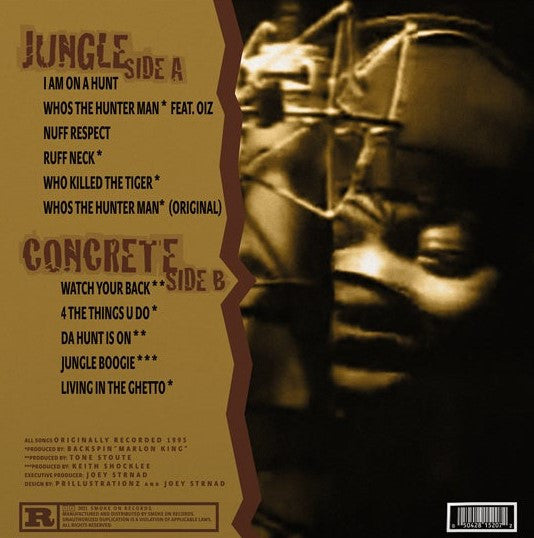 Tucka Da Huntaman : Concrete Jungle  (LP, Album, Ltd)