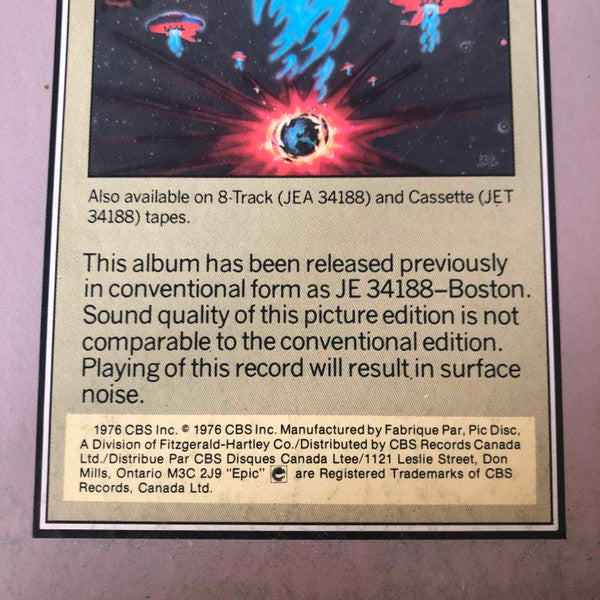 Boston : Boston (LP, Album, Ltd, Pic, RE)