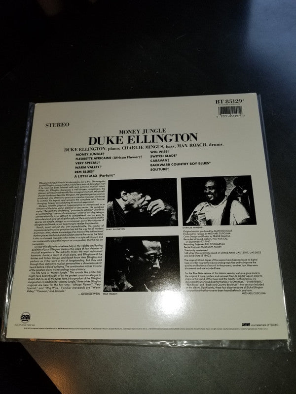Duke Ellington, Charles Mingus, Max Roach : Money Jungle (LP, Album, RE, RM)