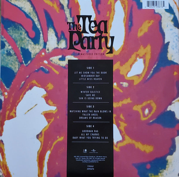 The Tea Party : The Tea Party (Remastered Edition) (2xLP, Album, RE, RM, Red)