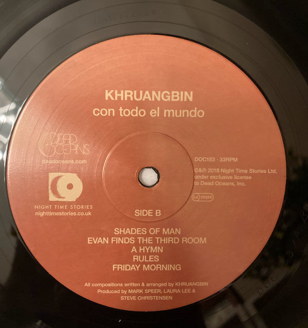 Khruangbin : Con Todo El Mundo (LP, Album)