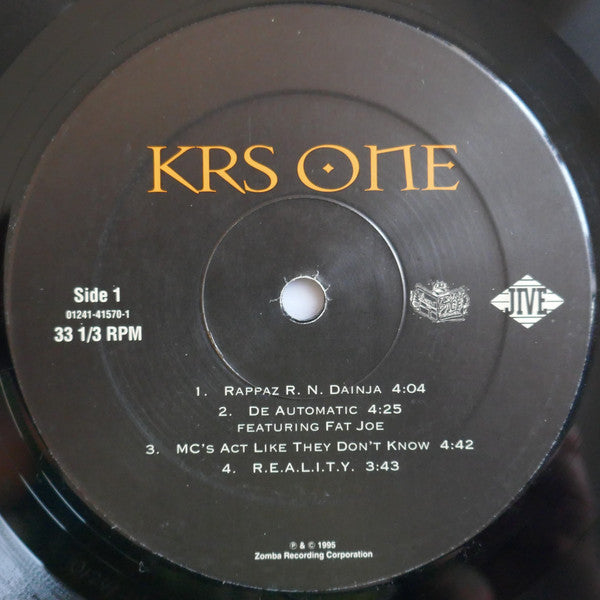 KRS-One : KRS One (2xLP, Album)