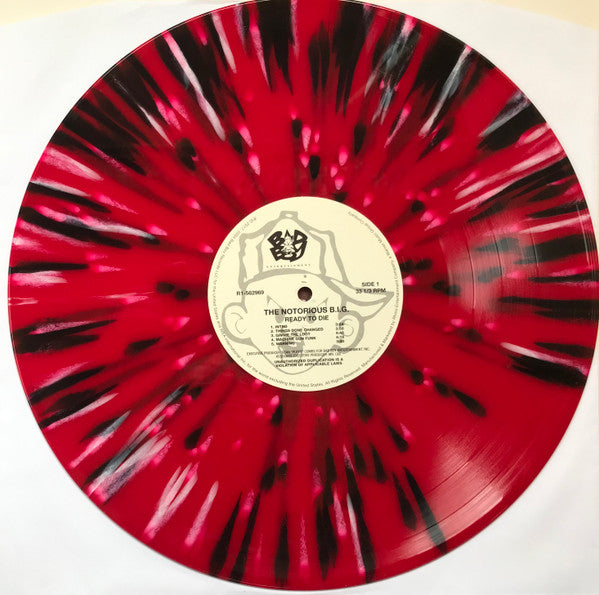 Notorious B.I.G. : Ready To Die (LP, Red + LP, Whi + Album, Club, RE, RP)