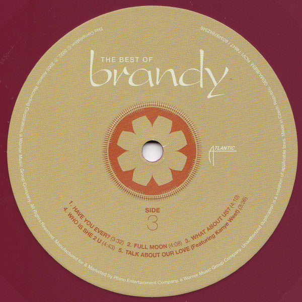 Brandy (2) : The Best Of Brandy (2xLP, Comp, RE, Mar)