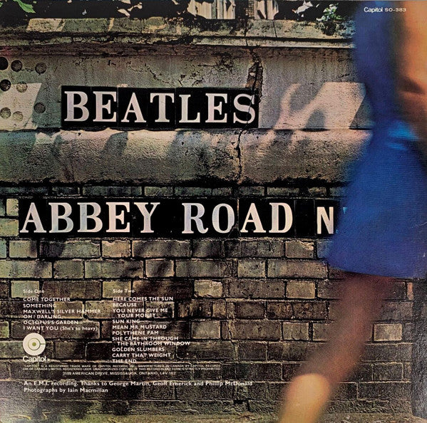The Beatles : Abbey Road (LP, Album, RE)