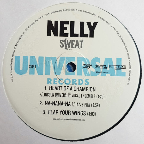 Nelly : Sweat (2xLP, Album)