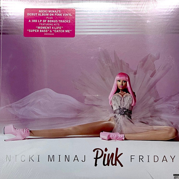Nicki Minaj : Pink Friday (3xLP, Album, Dlx, RE, Pin)