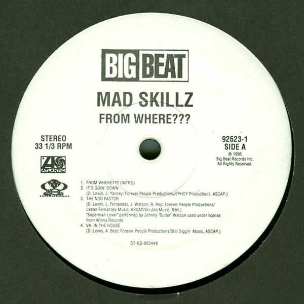 Mad Skillz : From Where??? (2xLP, Album)