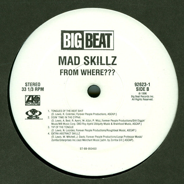 Mad Skillz : From Where??? (2xLP, Album)