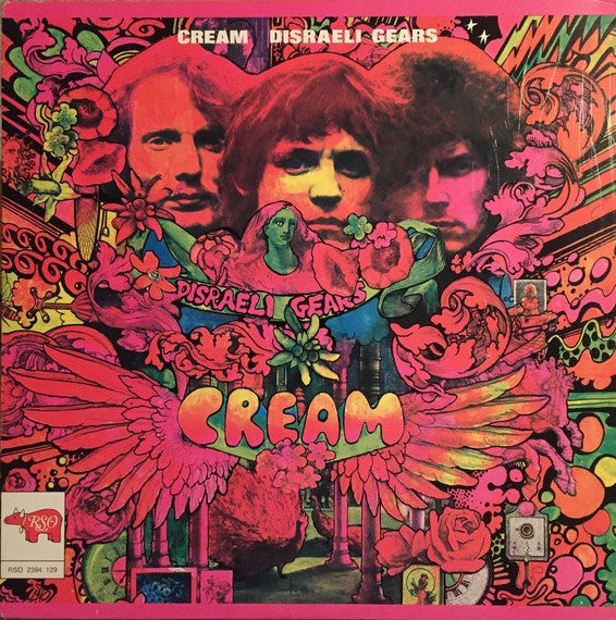 Cream (2) : Disraeli Gears (LP, Album, RE)