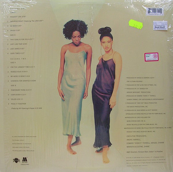 Zhané : Saturday Night (2xLP, Album)