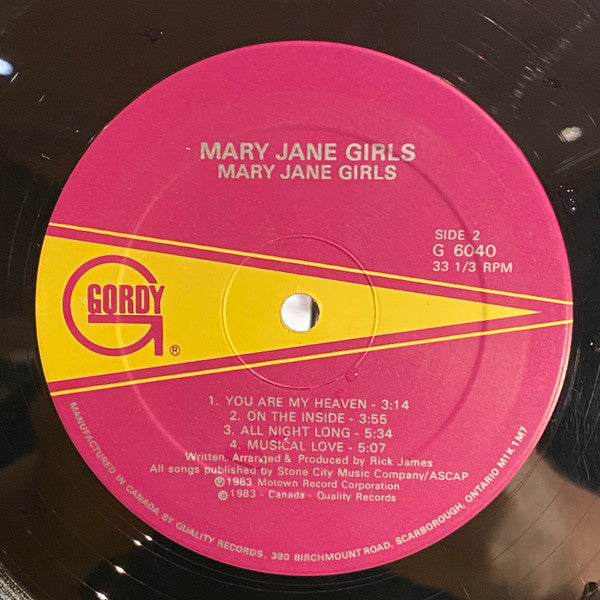Mary Jane Girls : Mary Jane Girls (LP, Album)