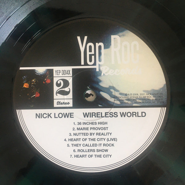 Nick Lowe : Wireless World (LP, Album, Ltd, Gre)