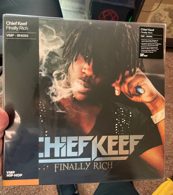 Chief Keef : Finally Rich (2xLP, Album, Club, Dlx, RM, Sil)